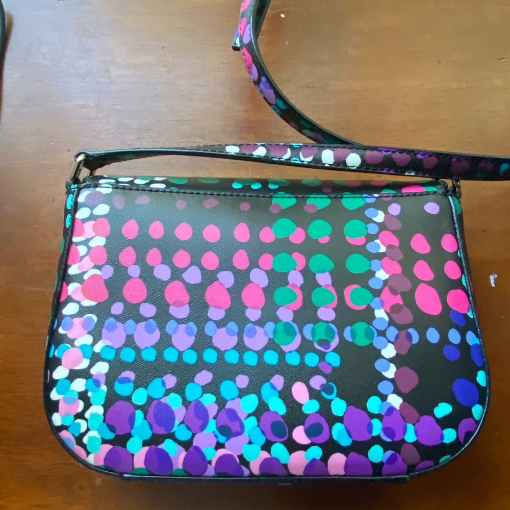 Kate Spade Multicolor Crossbody Bag EUC - Picture 3 of 3